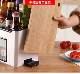 廚房收納新寵 多功能調(diào)料盒套裝，解放廚房與衛(wèi)生間空間的藝術(shù)